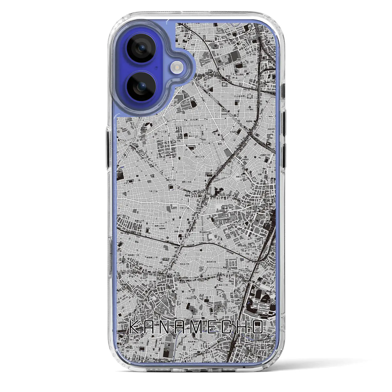 【要町(東京都)】地図柄iPhoneケース(MagSafeタイプ)