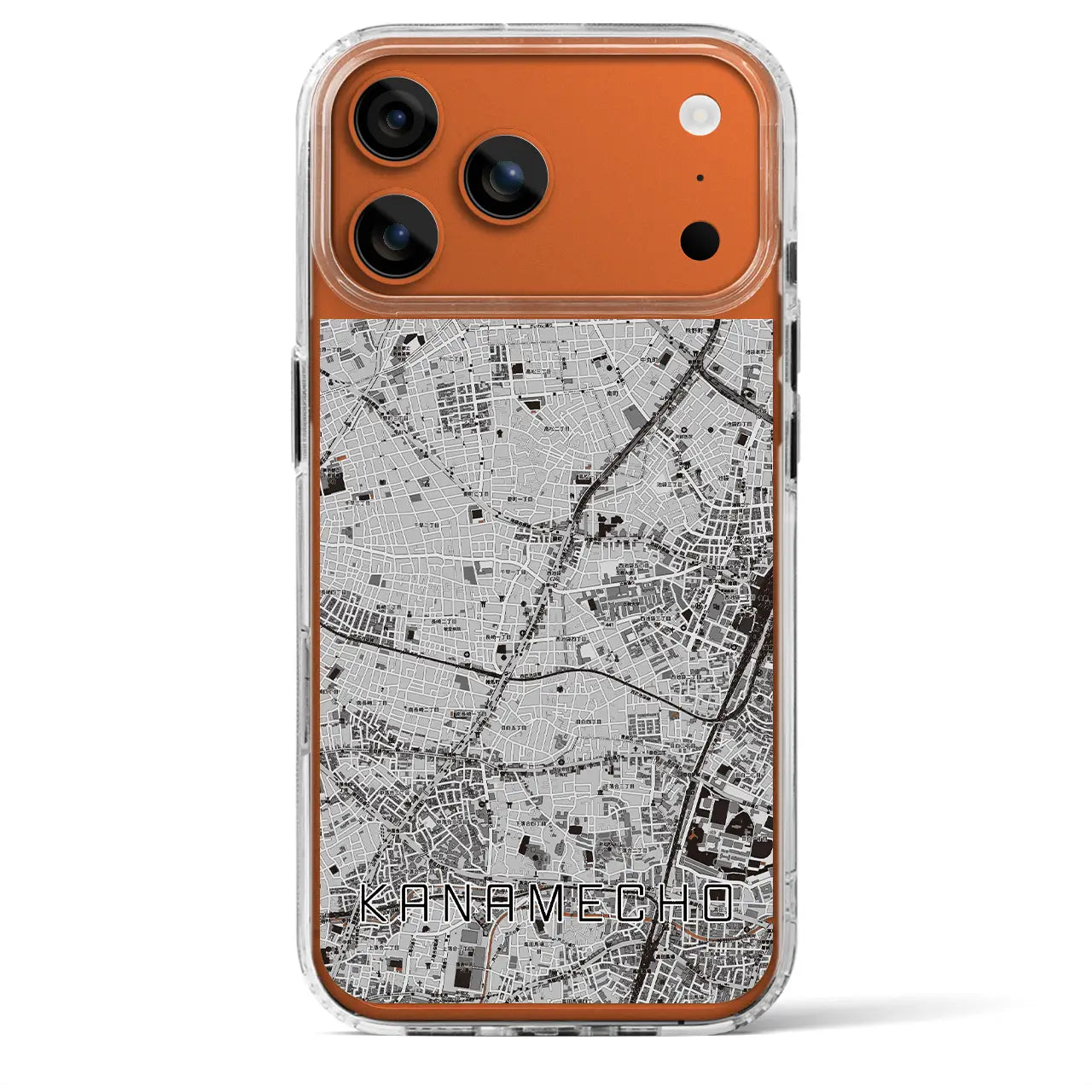 【要町(東京都)】地図柄iPhoneケース(MagSafeタイプ)