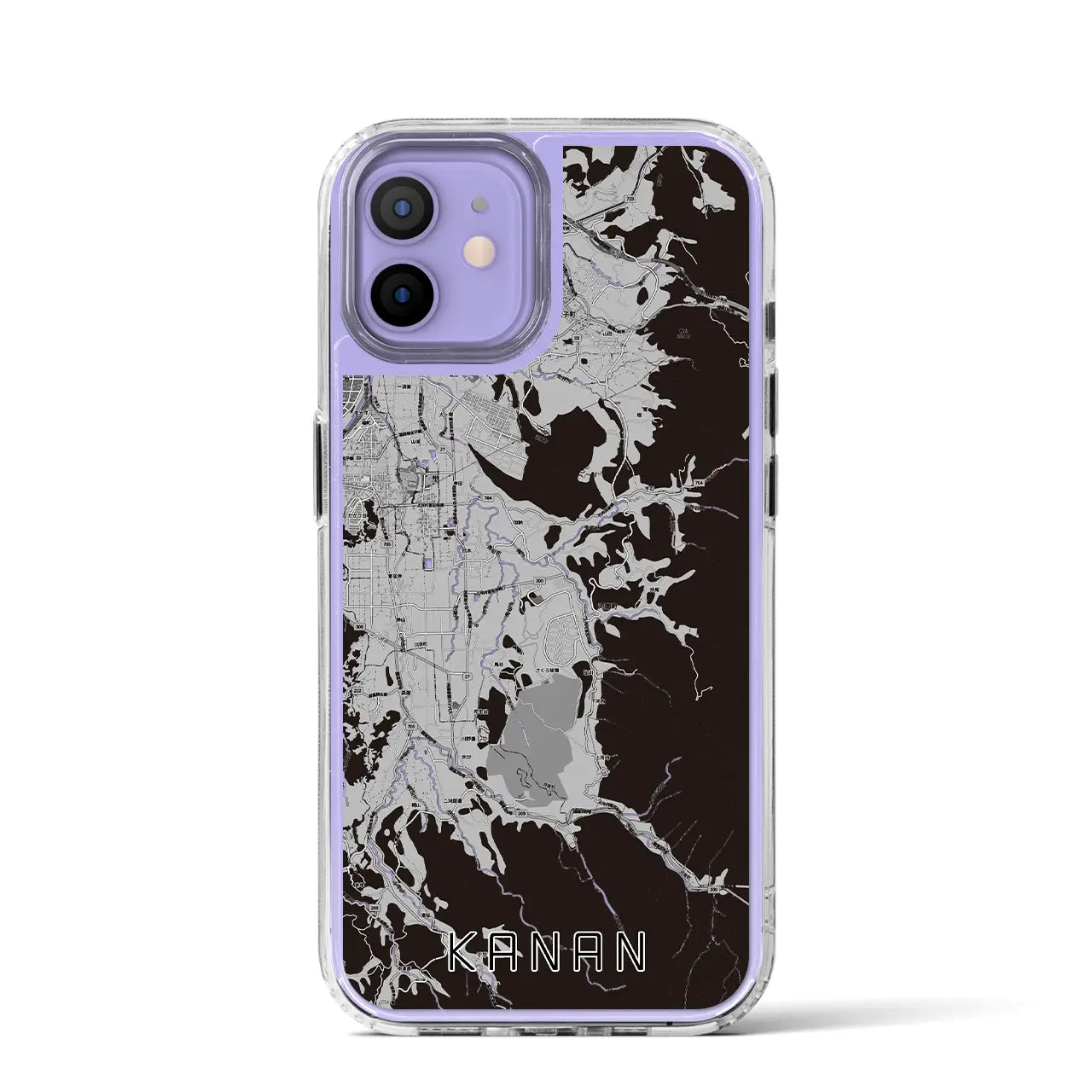 【河南(大阪府)】地図柄iPhoneケース(MagSafeタイプ)