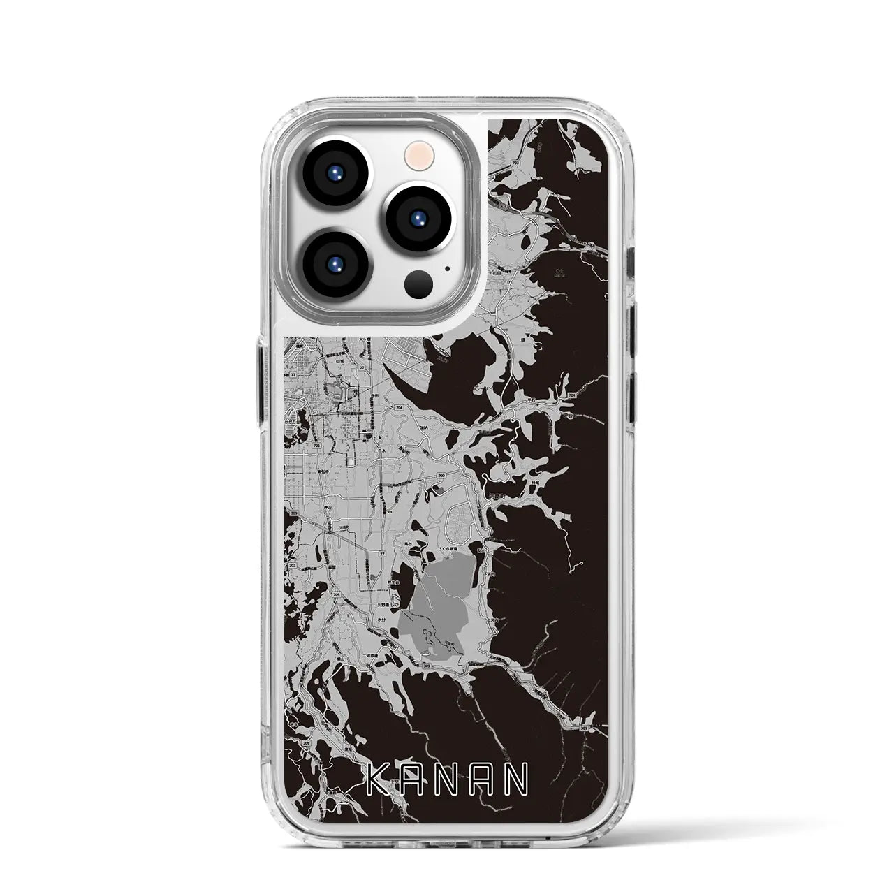 【河南(大阪府)】地図柄iPhoneケース(MagSafeタイプ)