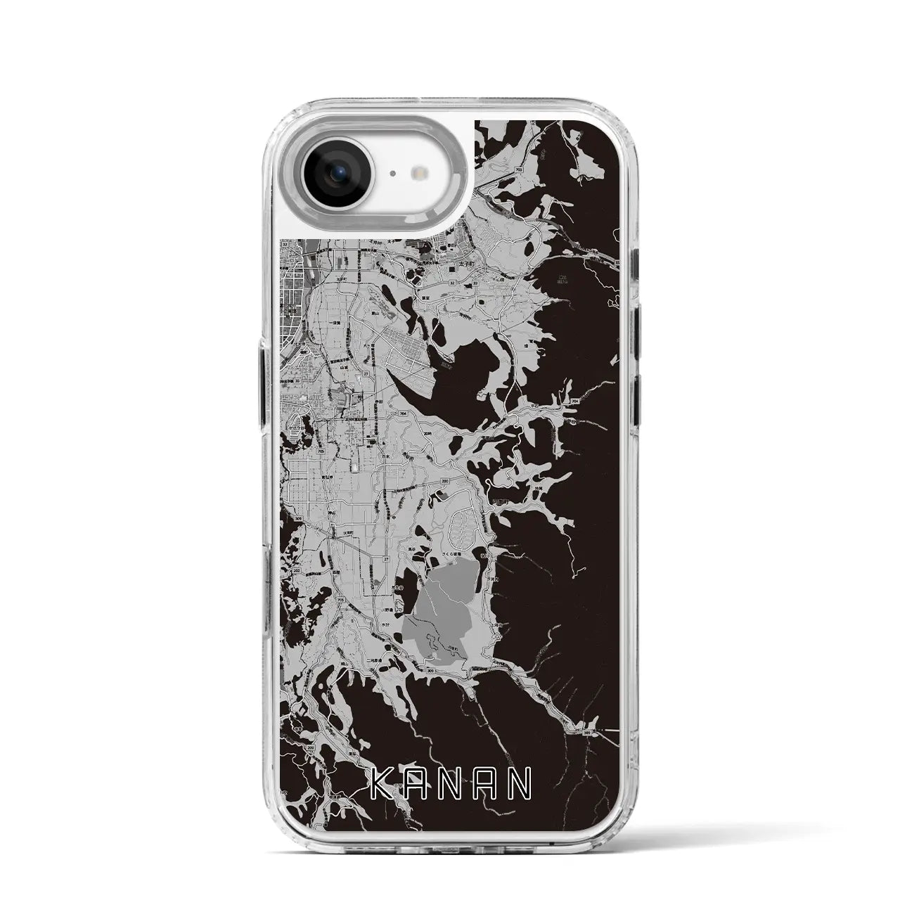 【河南(大阪府)】地図柄iPhoneケース(MagSafeタイプ)