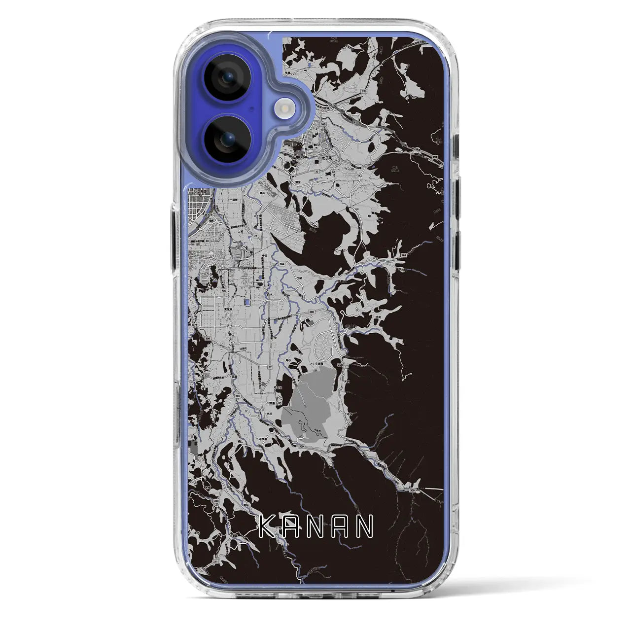 【河南(大阪府)】地図柄iPhoneケース(MagSafeタイプ)