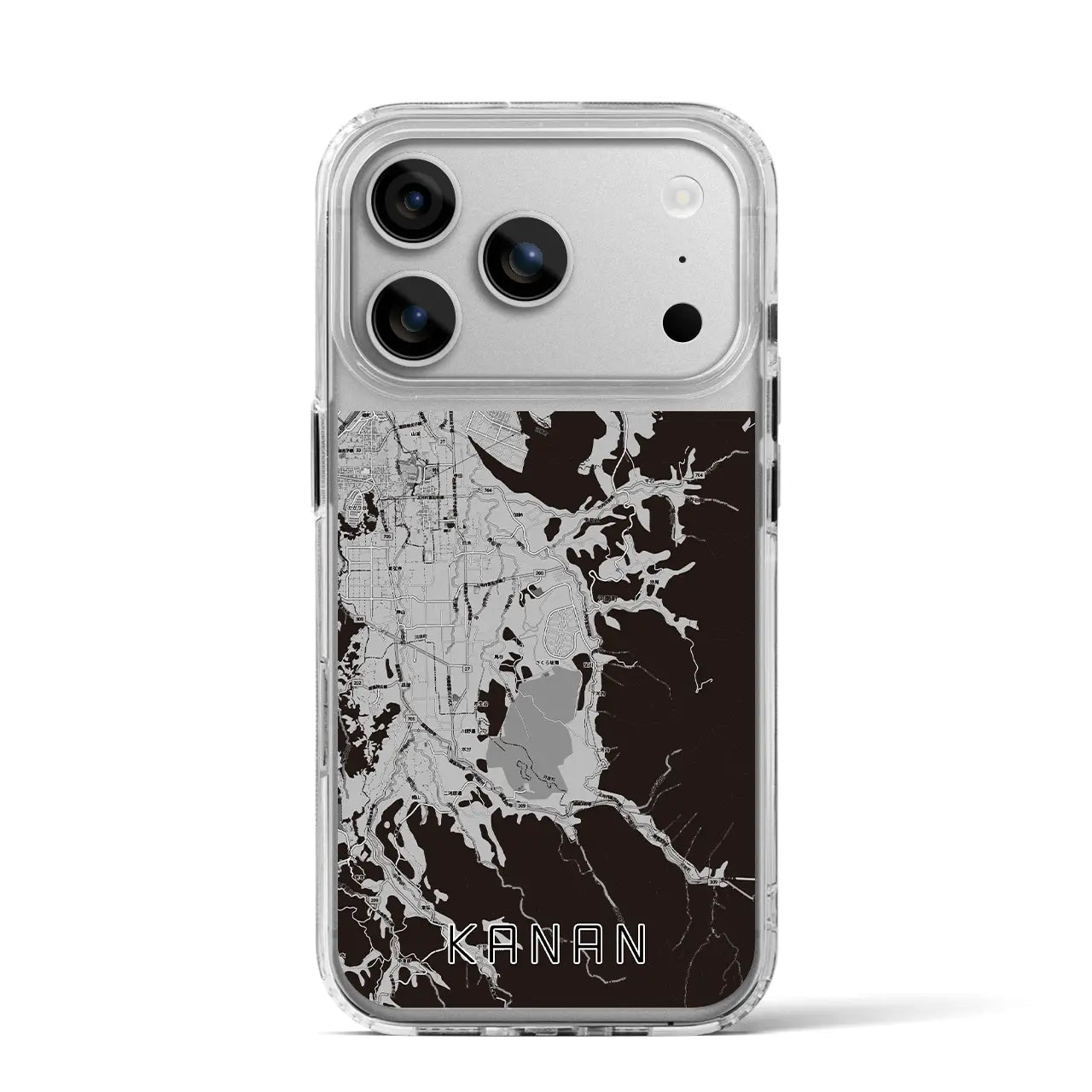 【河南(大阪府)】地図柄iPhoneケース(MagSafeタイプ)