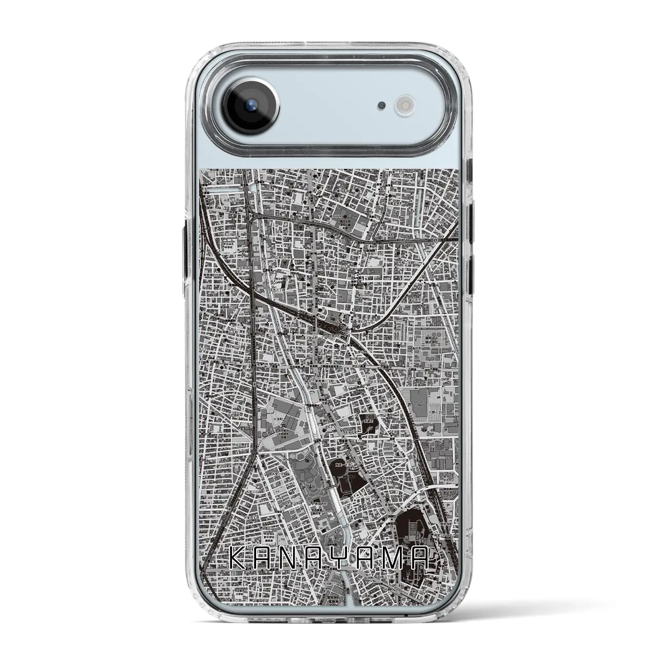 【金山(愛知県)】地図柄iPhoneケース(MagSafeタイプ)