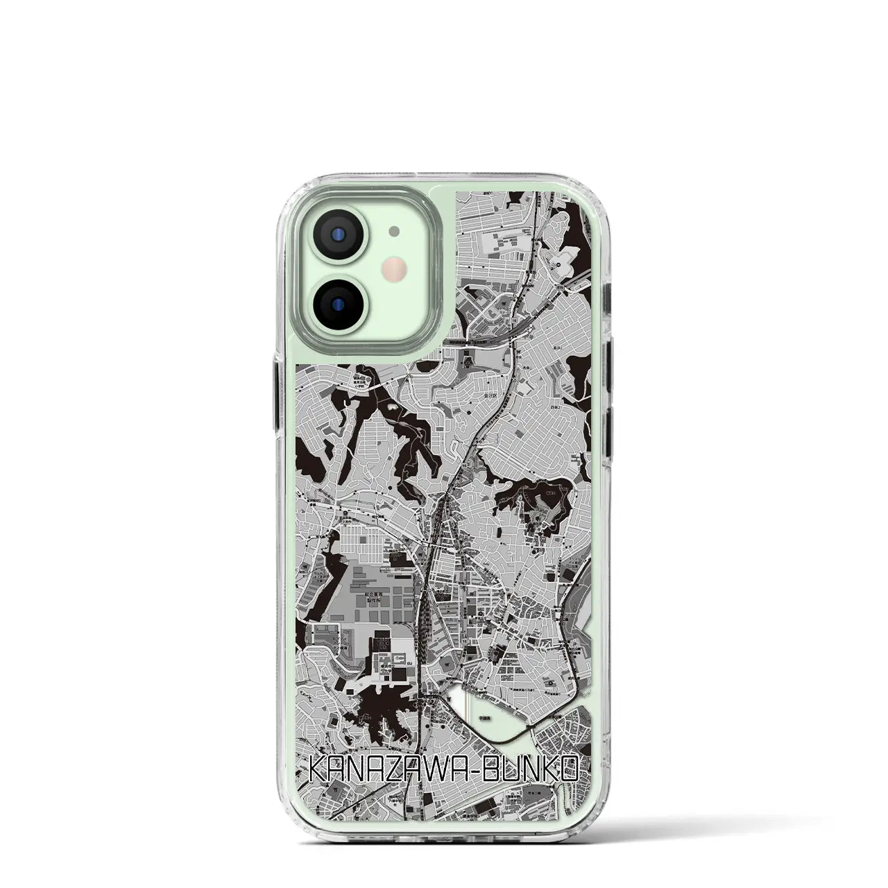 【金沢文庫(神奈川県)】地図柄iPhoneケース(MagSafeタイプ)
