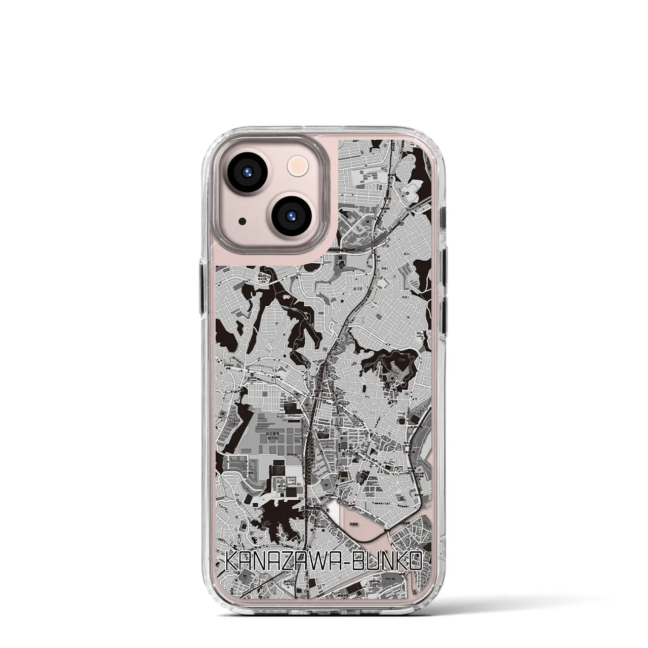 【金沢文庫(神奈川県)】地図柄iPhoneケース(MagSafeタイプ)