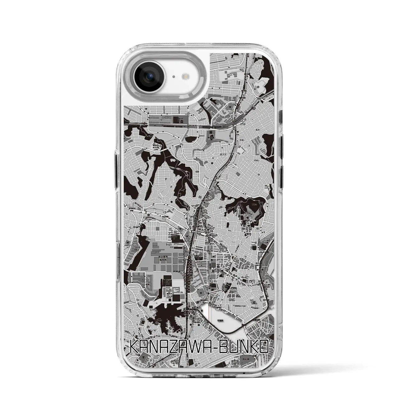 【金沢文庫(神奈川県)】地図柄iPhoneケース(MagSafeタイプ)