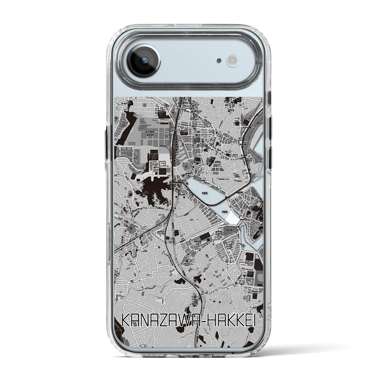 【金沢八景(神奈川県)】地図柄iPhoneケース(MagSafeタイプ)