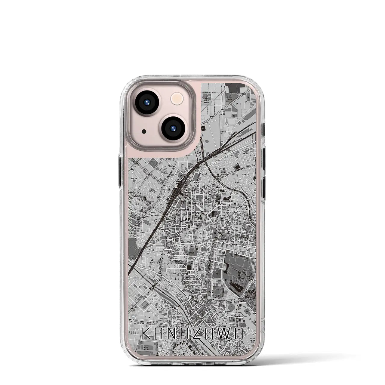 【金沢(石川県)】地図柄iPhoneケース(MagSafeタイプ)