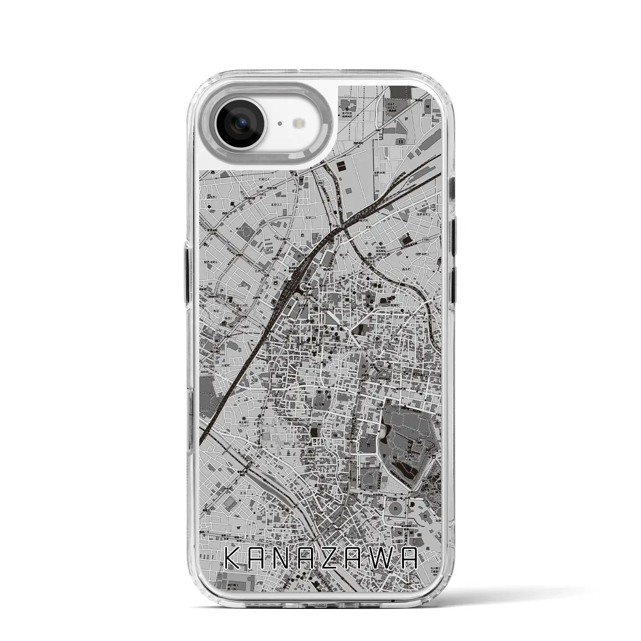 【金沢(石川県)】地図柄iPhoneケース(MagSafeタイプ)