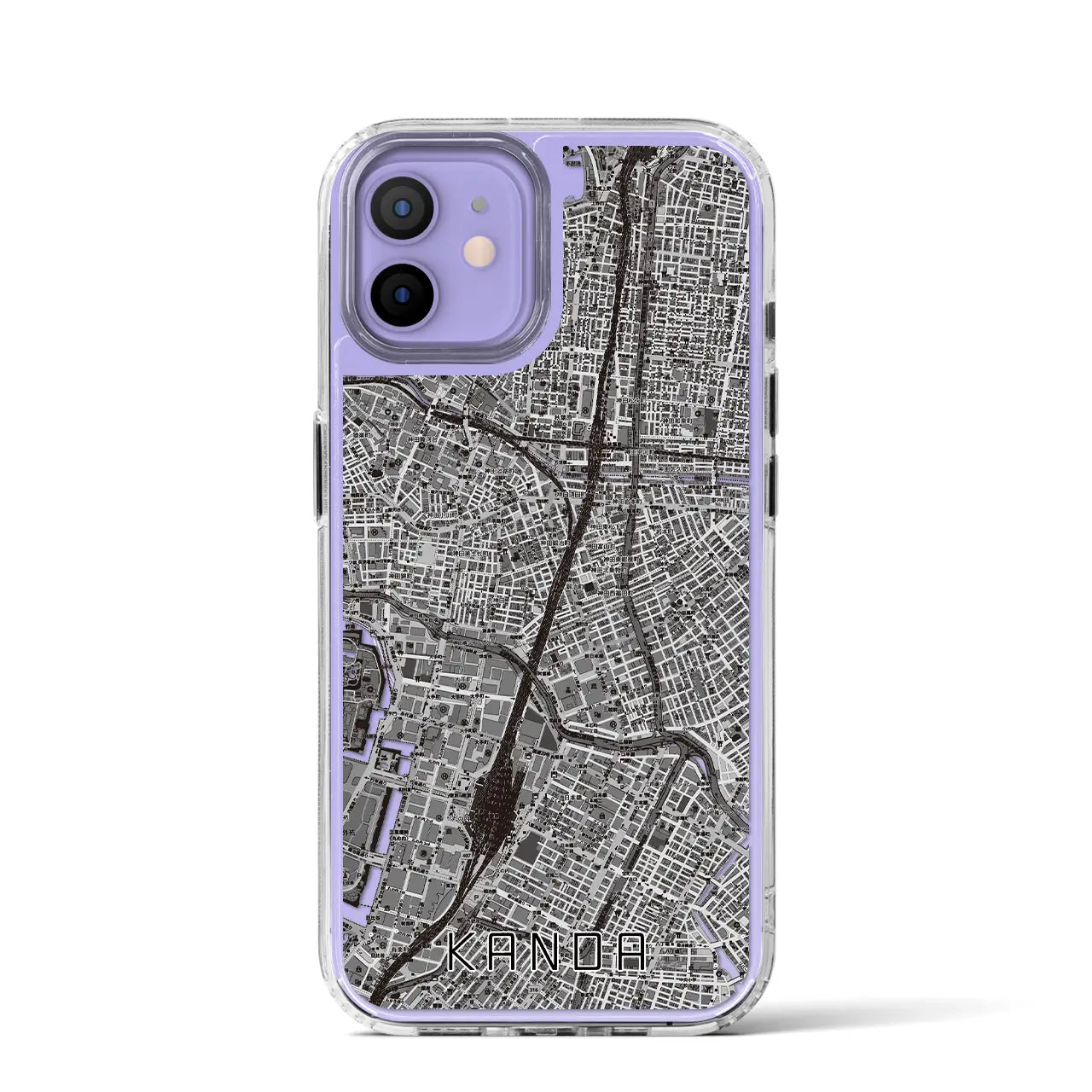 【神田(東京都)】地図柄iPhoneケース(MagSafeタイプ)