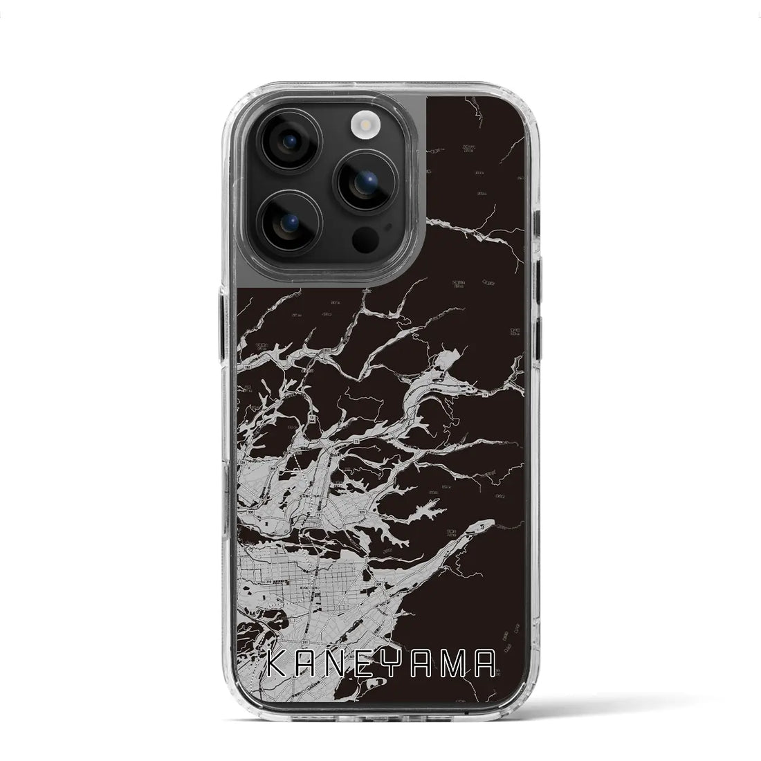 【金山(山形県)】地図柄iPhoneケース(MagSafeタイプ)