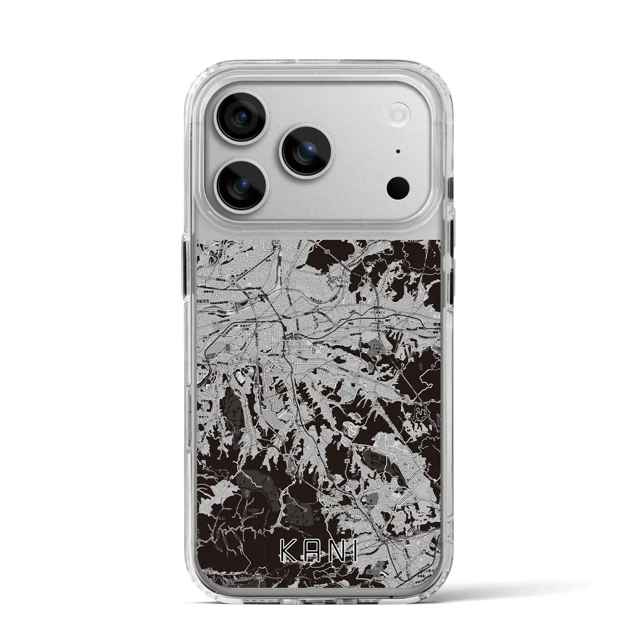 【可児(岐阜県)】地図柄iPhoneケース(MagSafeタイプ)