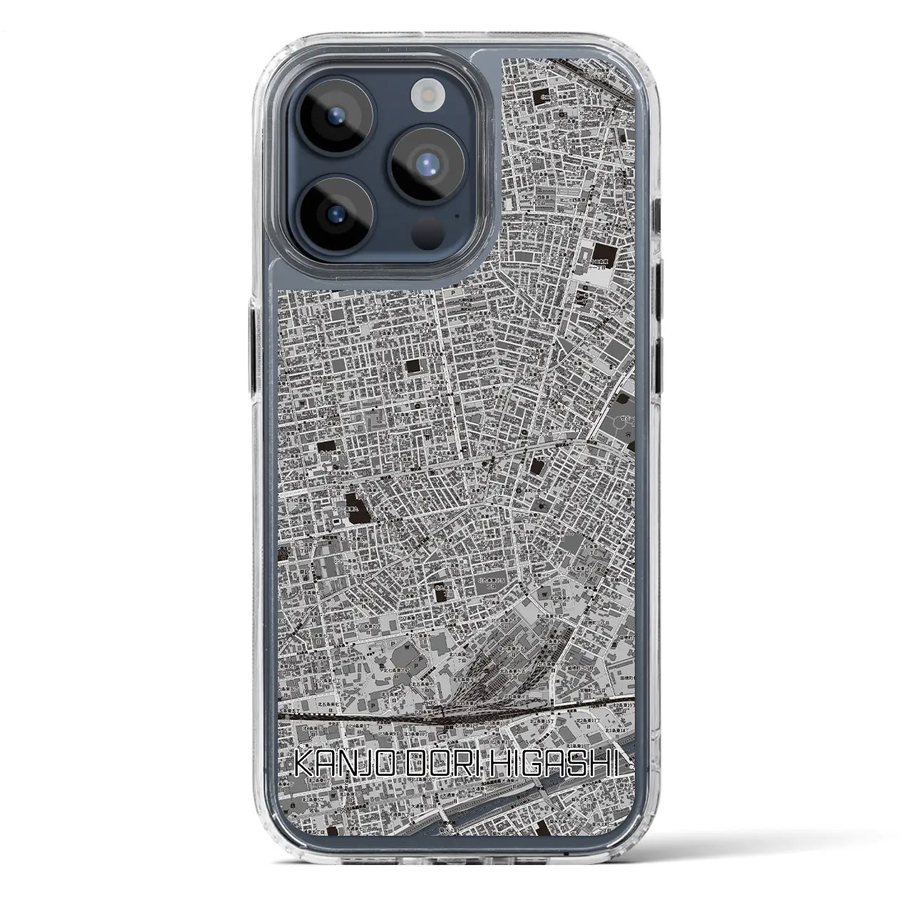 【環状通東(北海道)】地図柄iPhoneケース(MagSafeタイプ)
