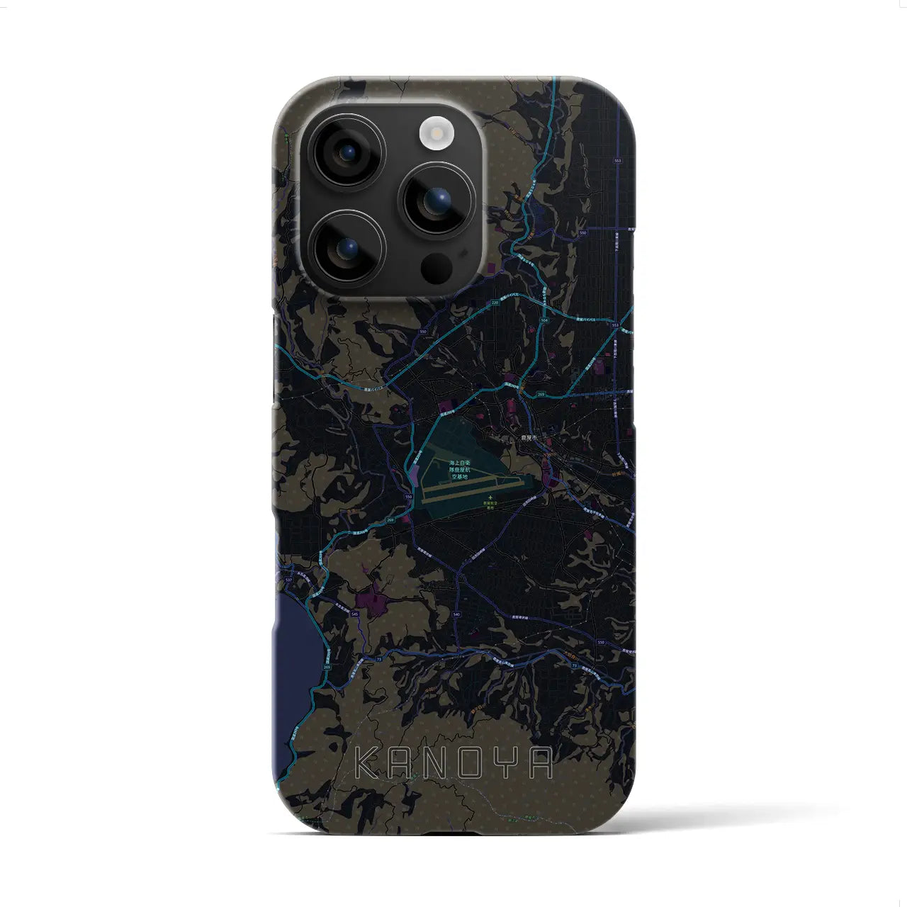 【鹿屋(鹿児島県)】地図柄iPhoneケース(バックカバータイプ)