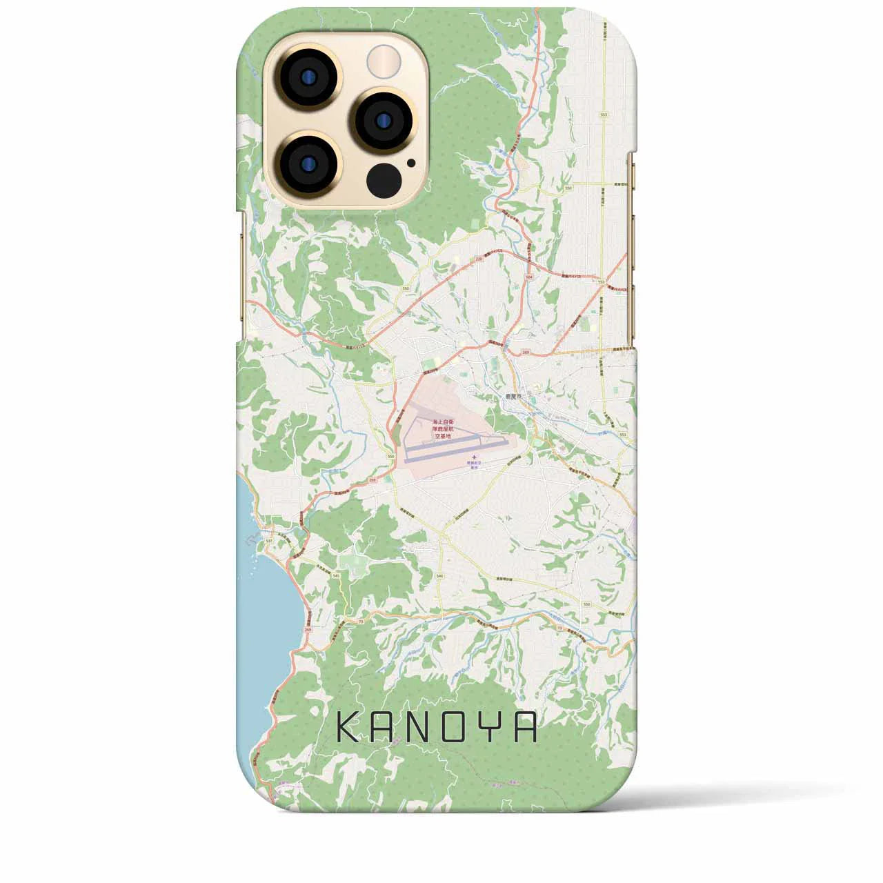 【鹿屋(鹿児島県)】地図柄iPhoneケース(バックカバータイプ)