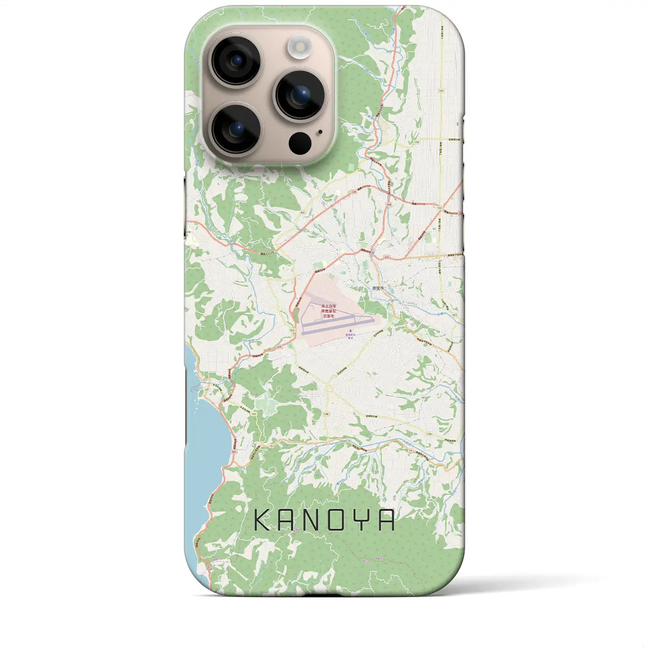 【鹿屋(鹿児島県)】地図柄iPhoneケース(バックカバータイプ)