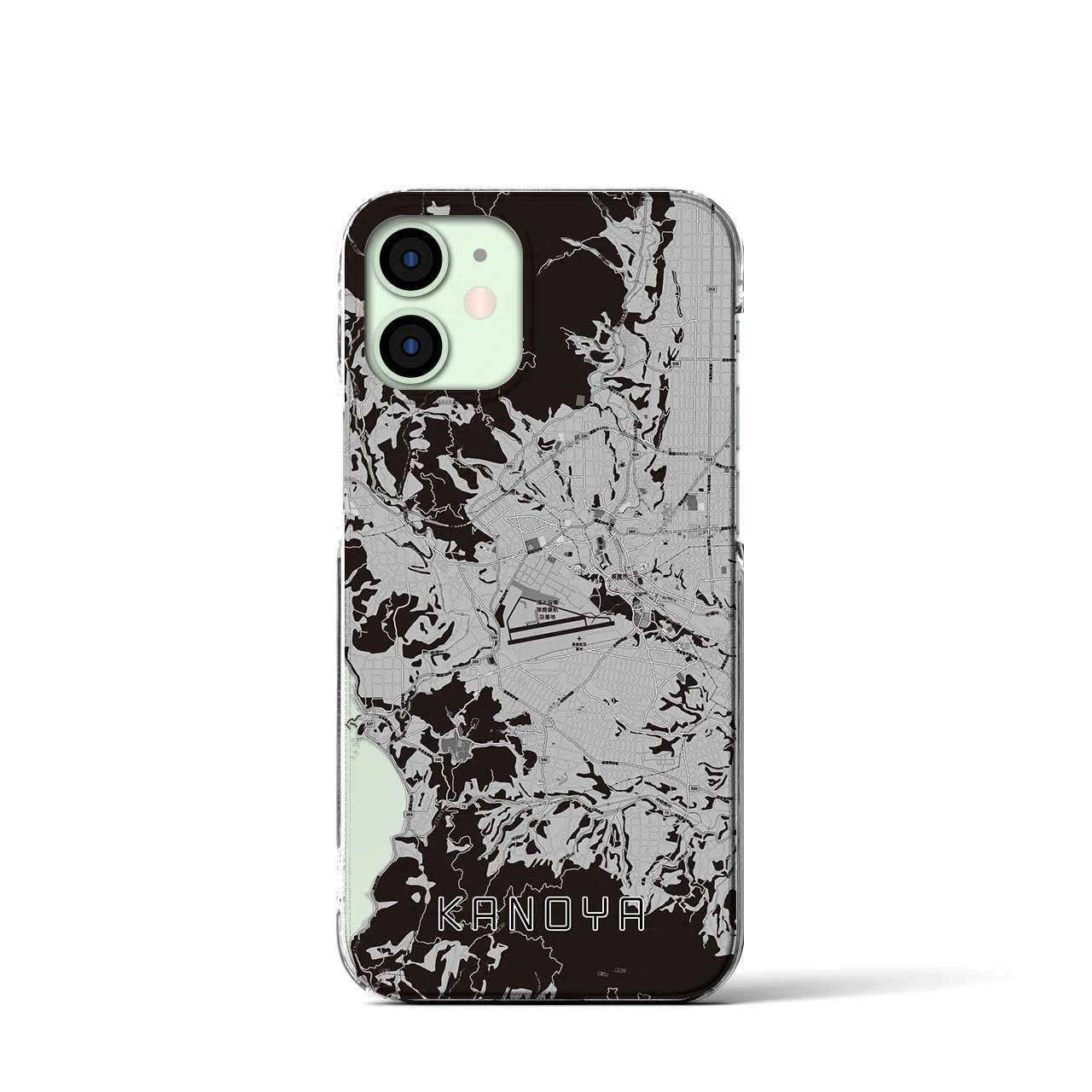 【鹿屋(鹿児島県)】地図柄iPhoneケース(クリアタイプ)