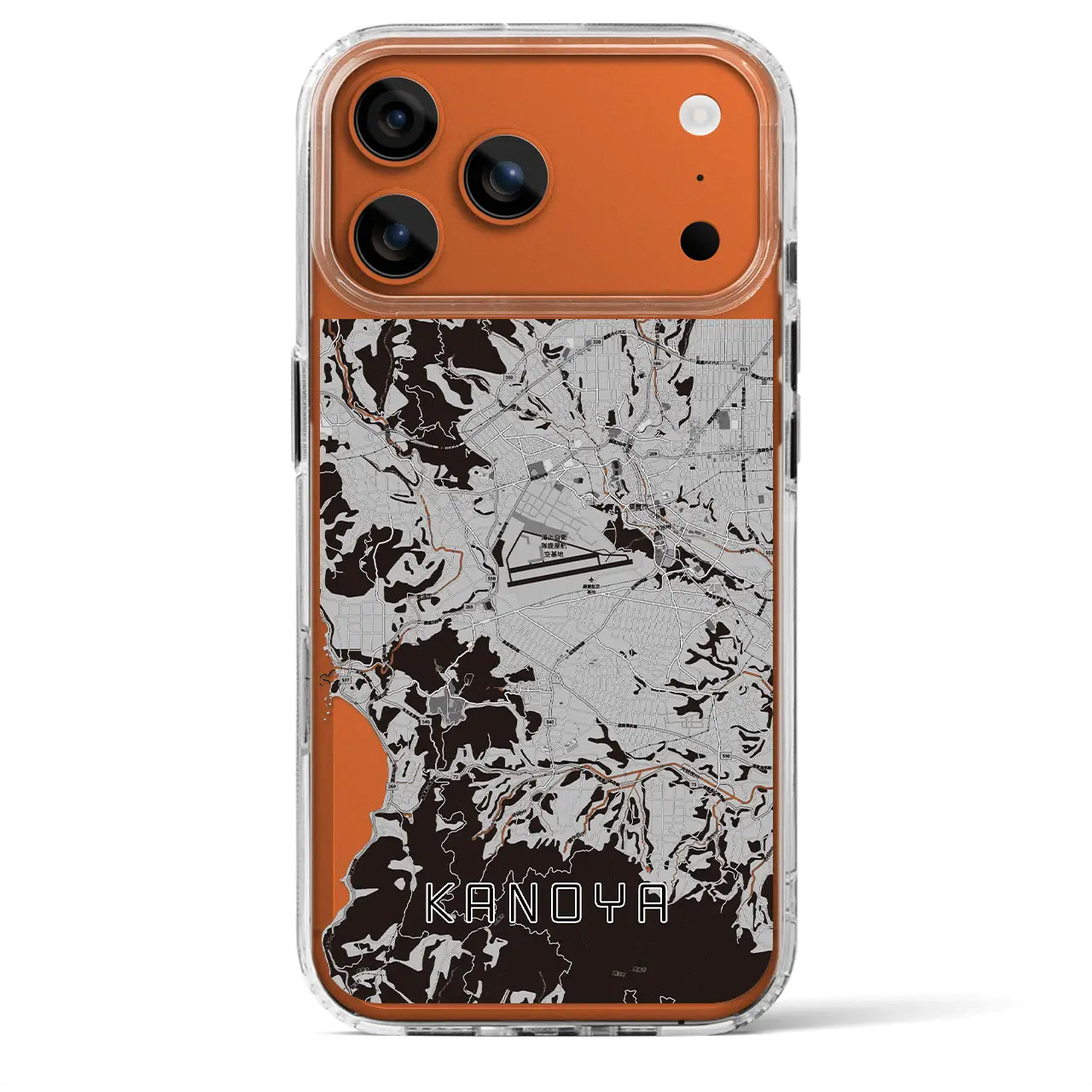 【鹿屋(鹿児島県)】地図柄iPhoneケース(MagSafeタイプ)