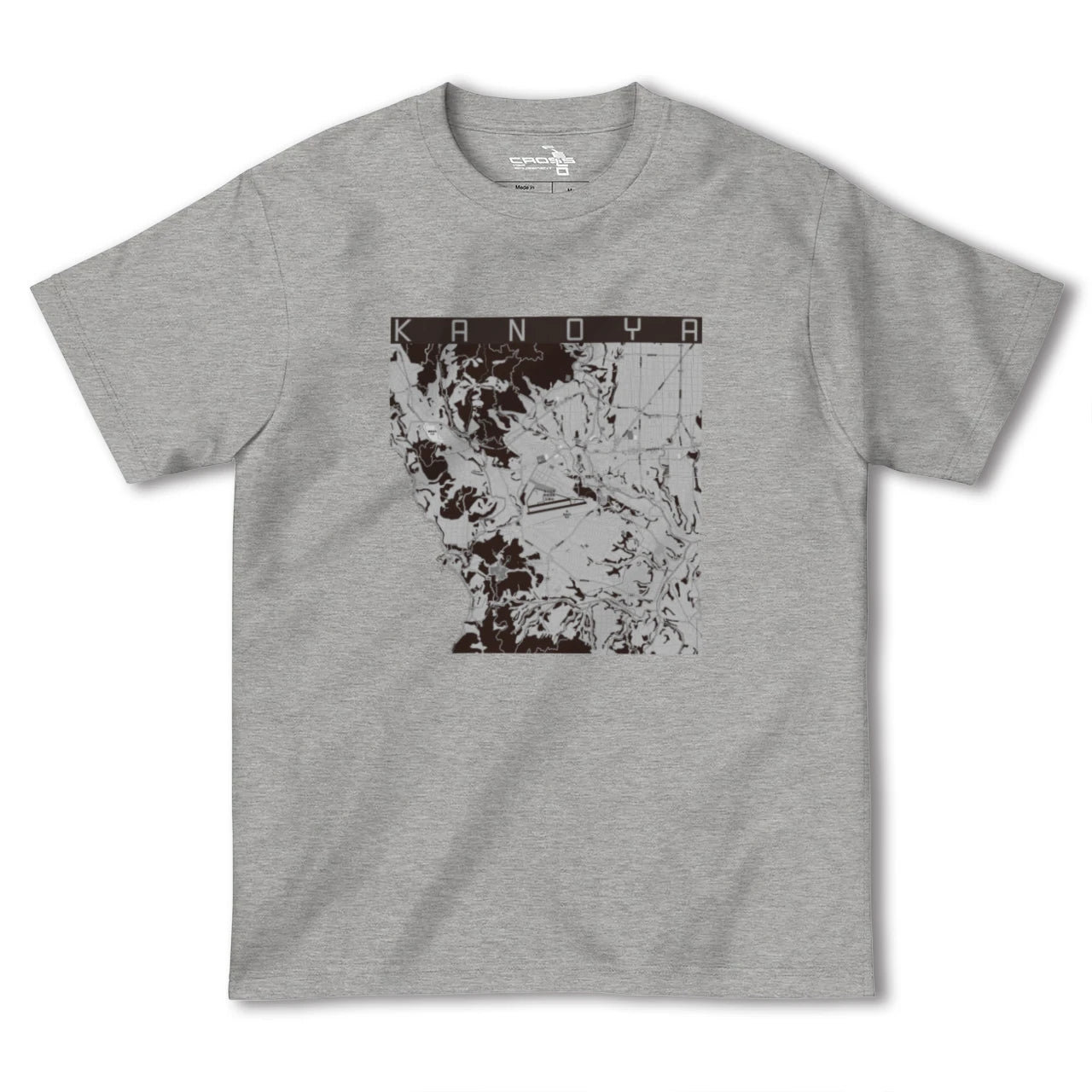 【鹿屋(鹿児島県)】地図柄ヘビーウェイトTシャツ