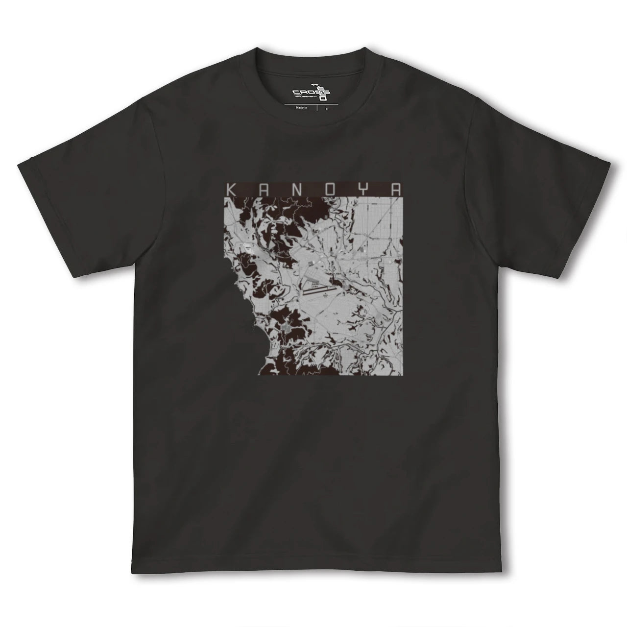 【鹿屋(鹿児島県)】地図柄ヘビーウェイトTシャツ