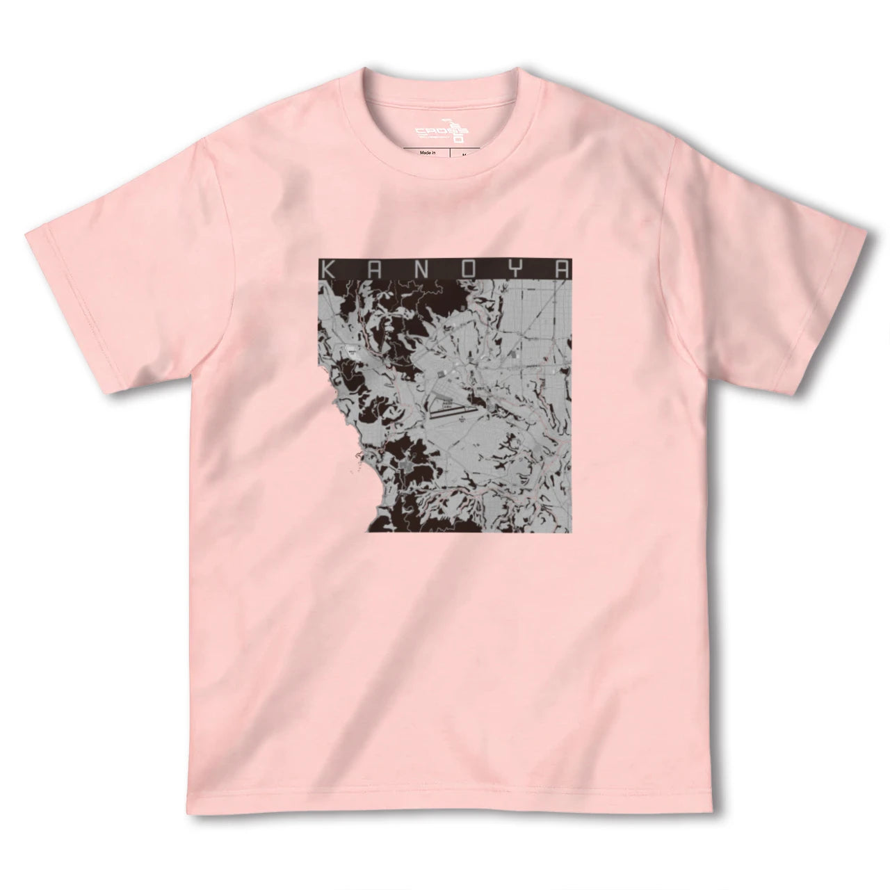 【鹿屋(鹿児島県)】地図柄ヘビーウェイトTシャツ