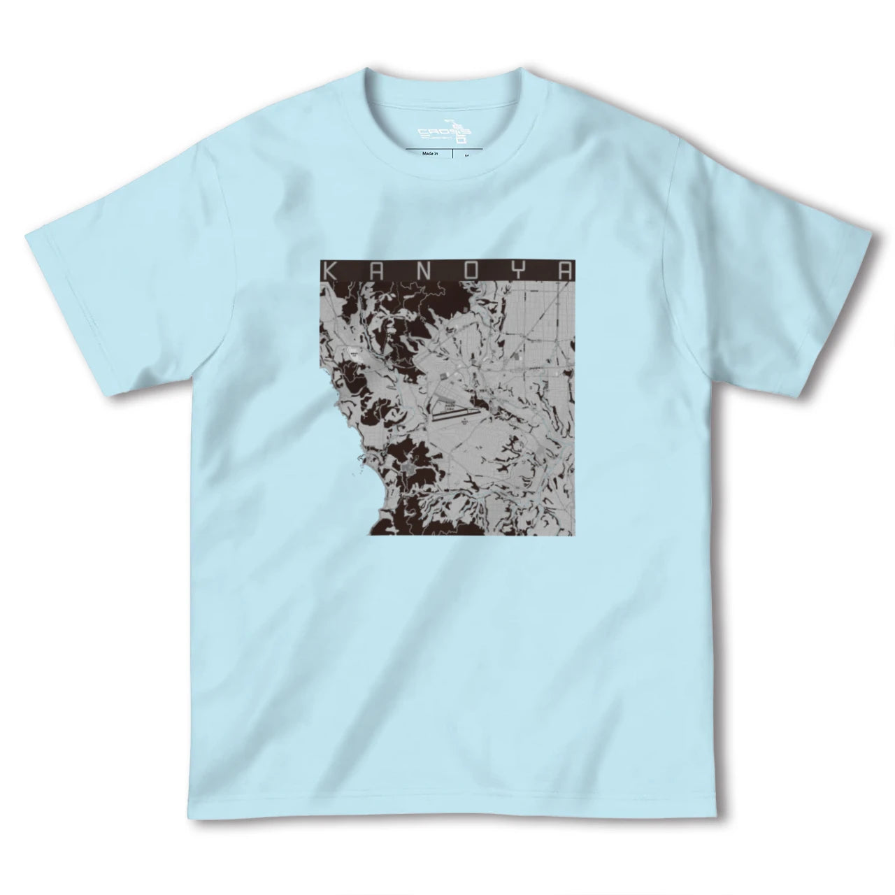 【鹿屋(鹿児島県)】地図柄ヘビーウェイトTシャツ