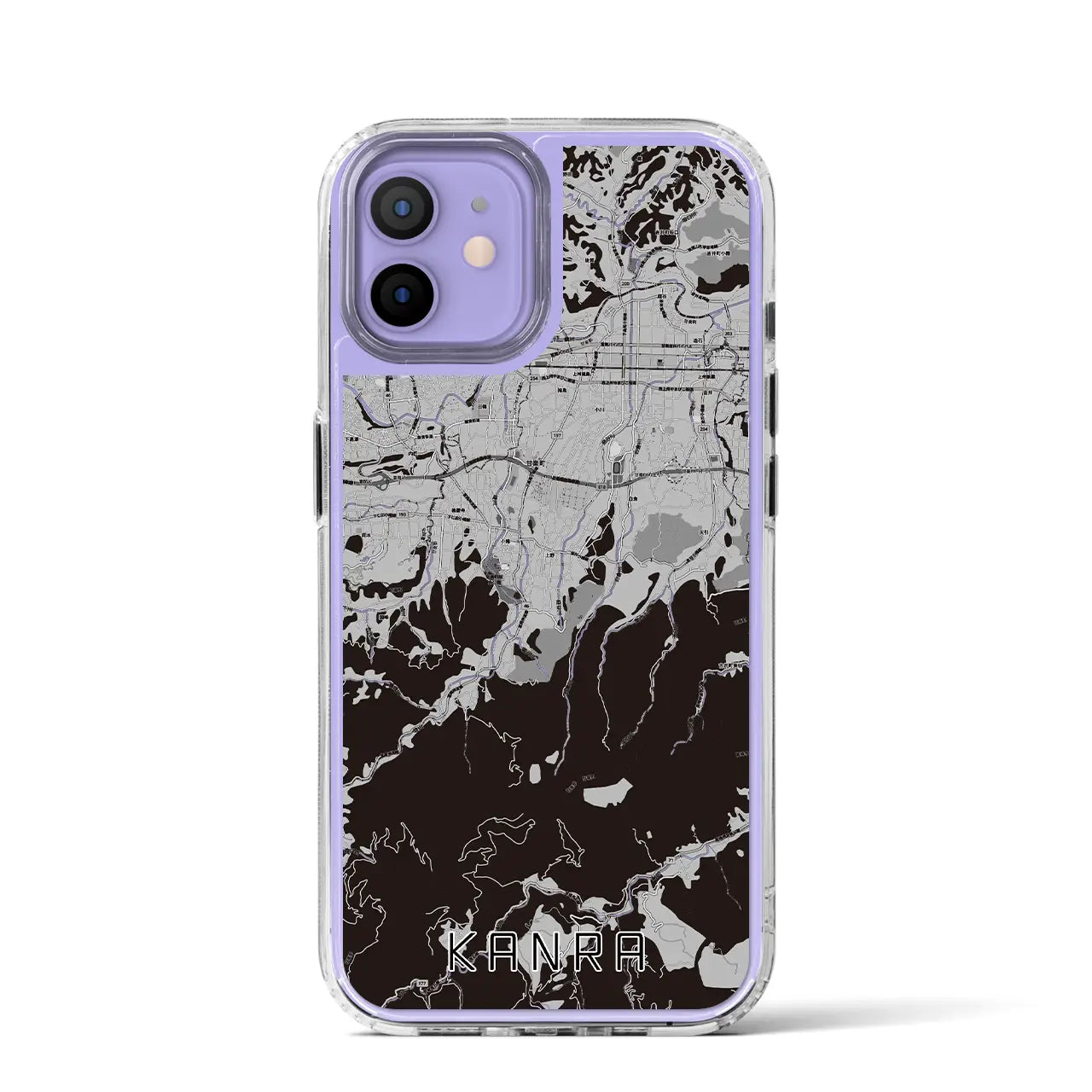 【甘楽(群馬県)】地図柄iPhoneケース(MagSafeタイプ)