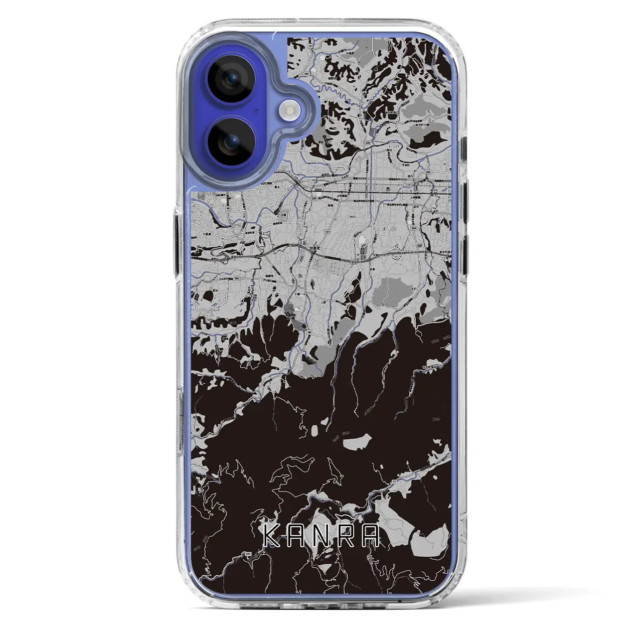 【甘楽(群馬県)】地図柄iPhoneケース(MagSafeタイプ)