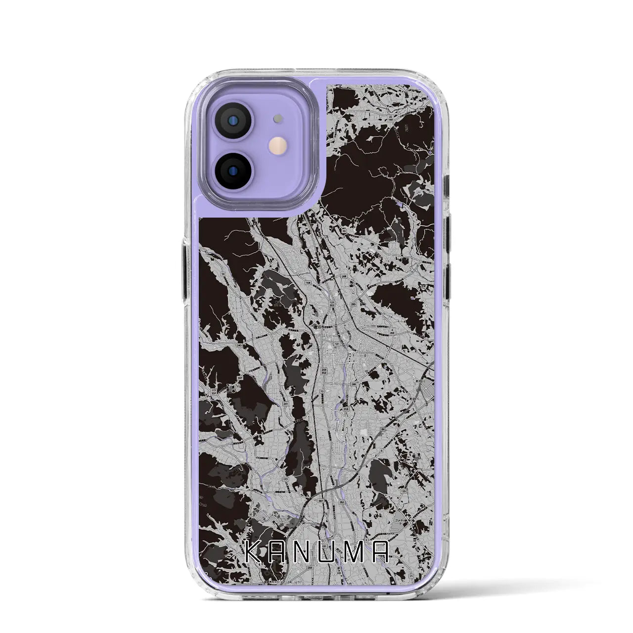 【鹿沼(栃木県)】地図柄iPhoneケース(MagSafeタイプ)