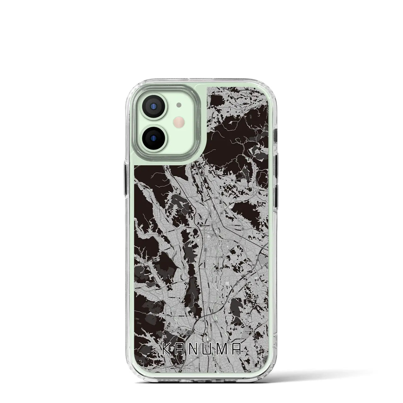 【鹿沼(栃木県)】地図柄iPhoneケース(MagSafeタイプ)