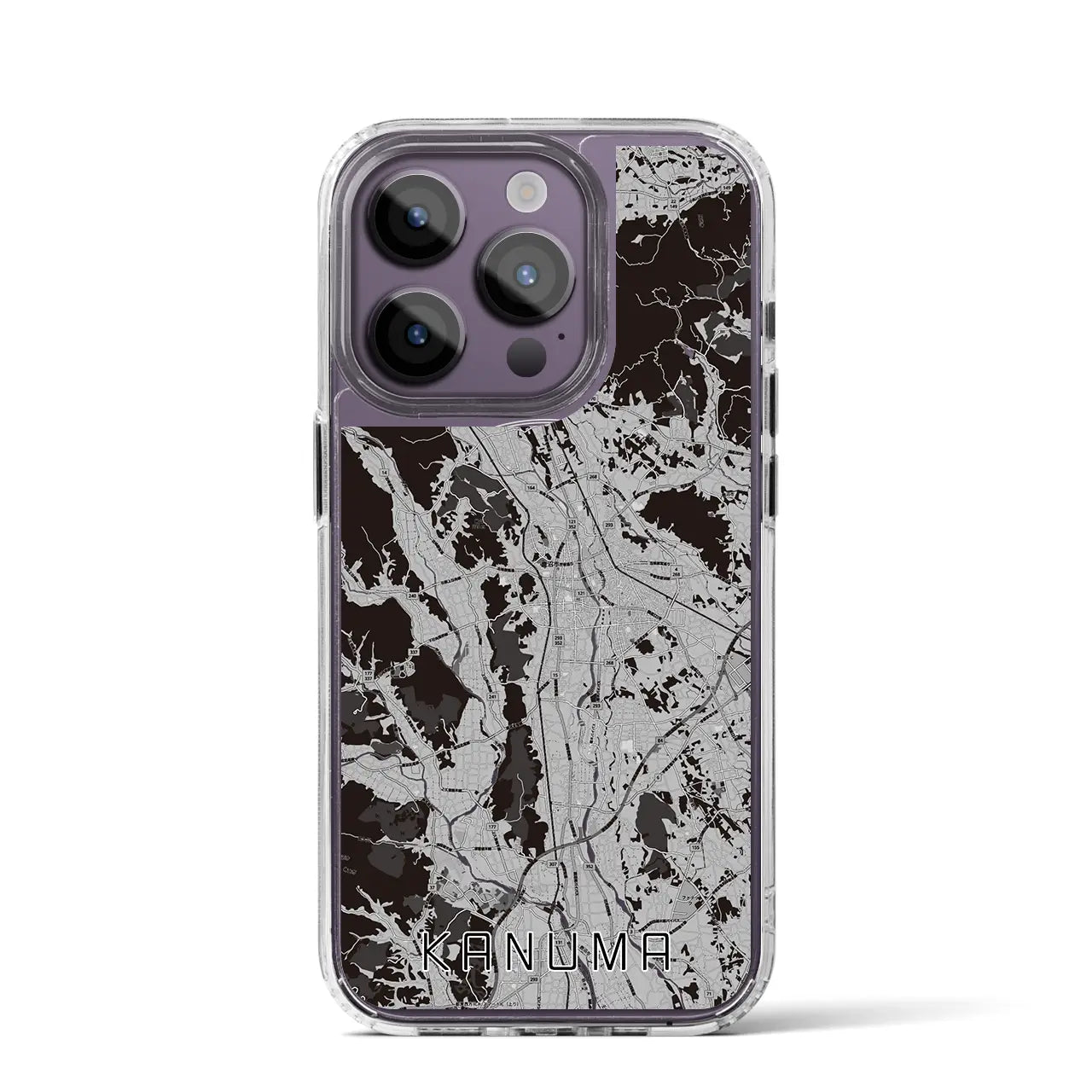 【鹿沼(栃木県)】地図柄iPhoneケース(MagSafeタイプ)