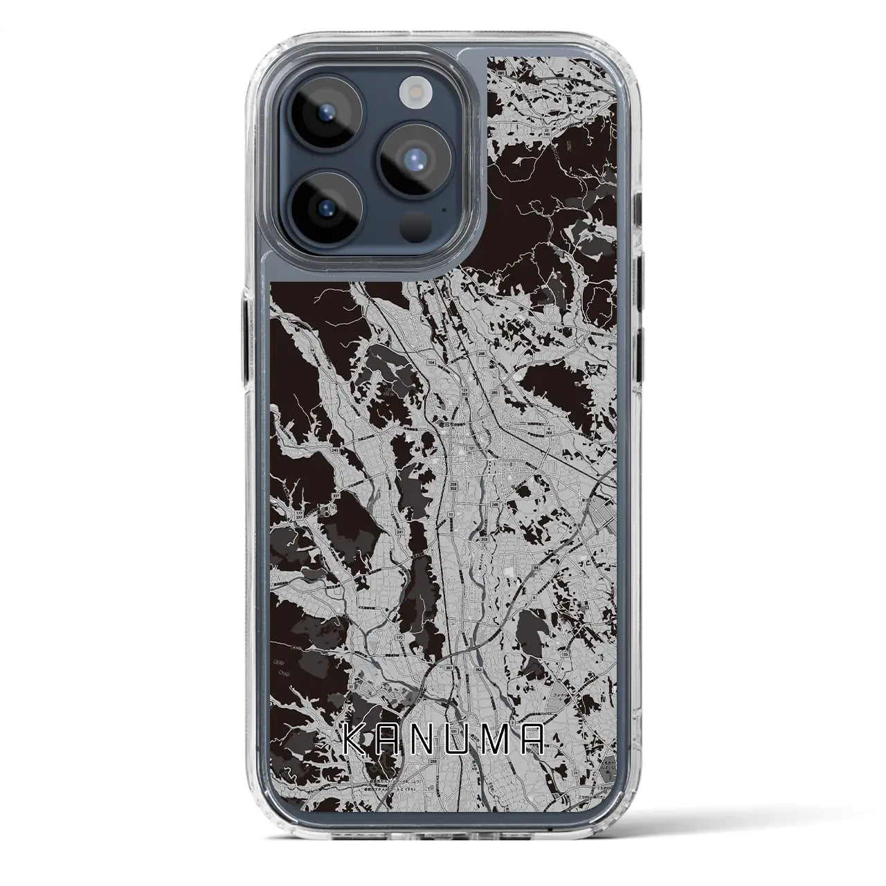 【鹿沼(栃木県)】地図柄iPhoneケース(MagSafeタイプ)