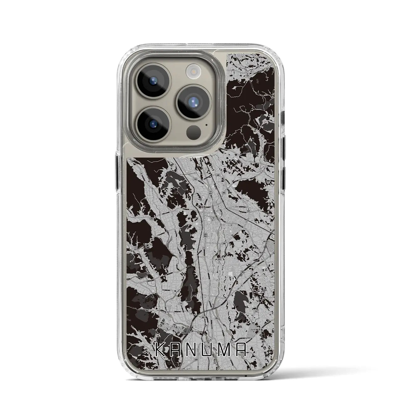 【鹿沼(栃木県)】地図柄iPhoneケース(MagSafeタイプ)