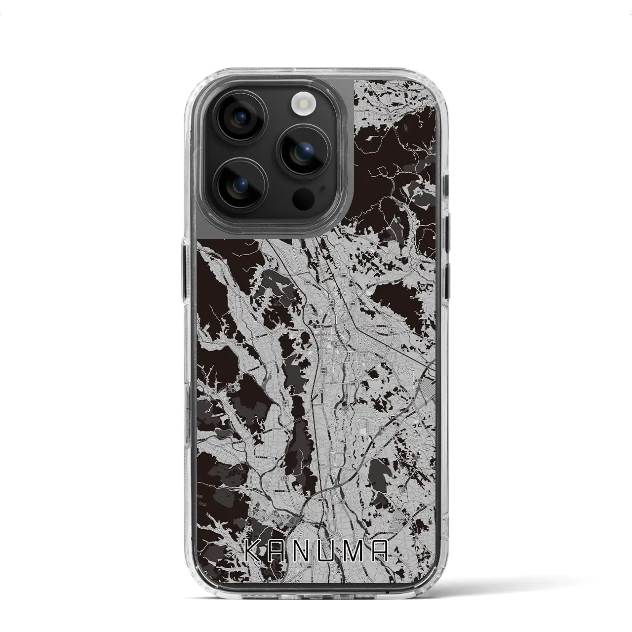 【鹿沼(栃木県)】地図柄iPhoneケース(MagSafeタイプ)