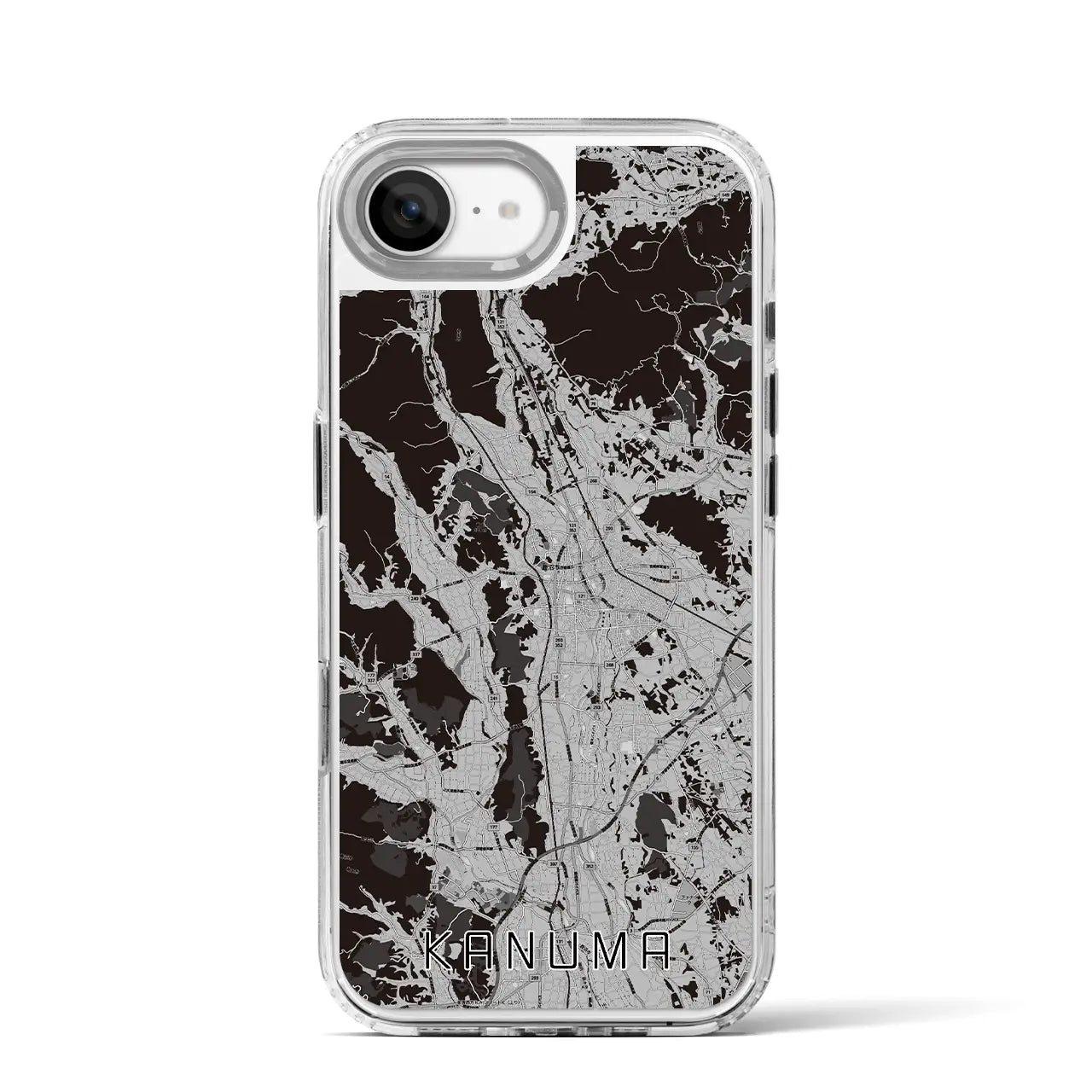 【鹿沼(栃木県)】地図柄iPhoneケース(MagSafeタイプ)