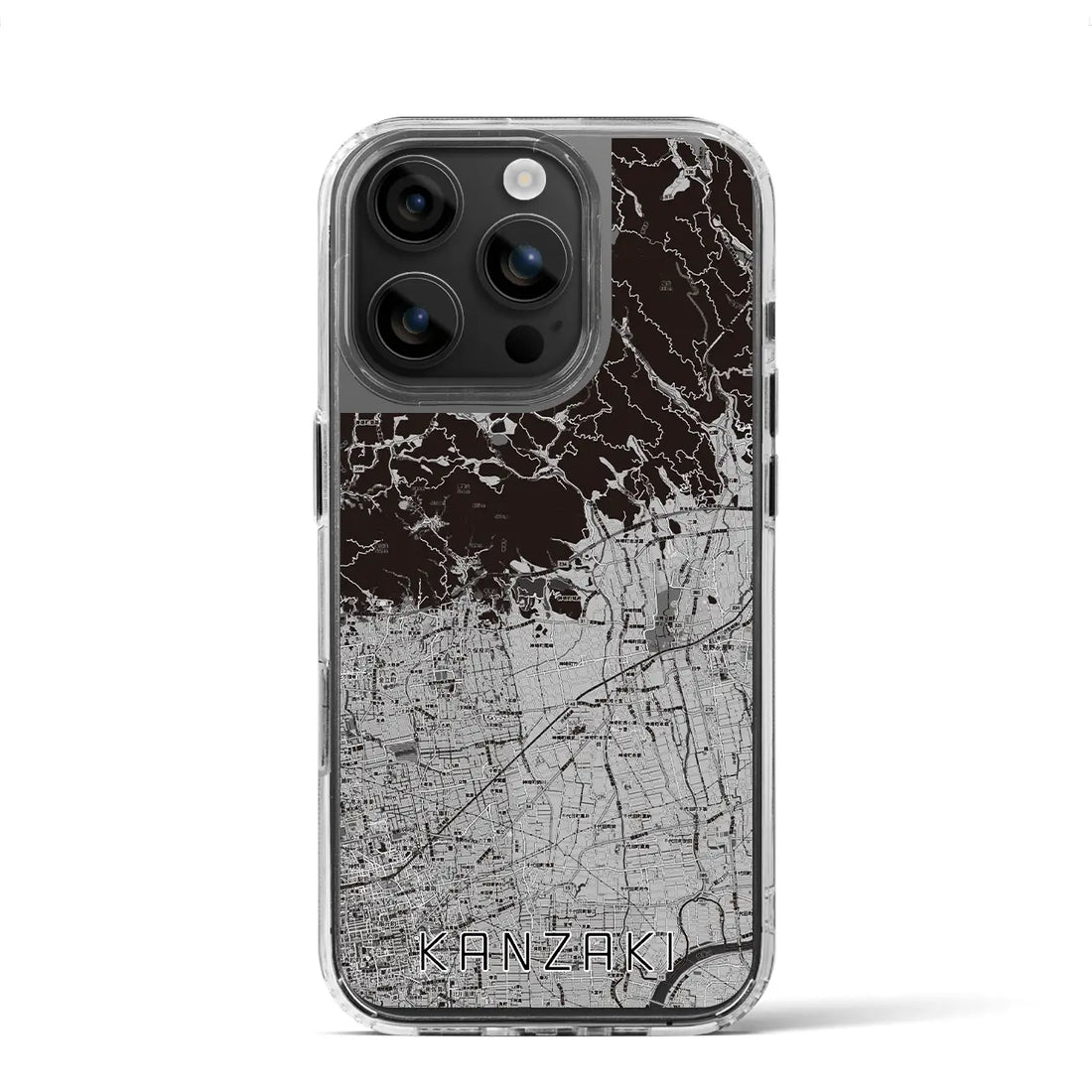 【神埼(佐賀県)】地図柄iPhoneケース(MagSafeタイプ)