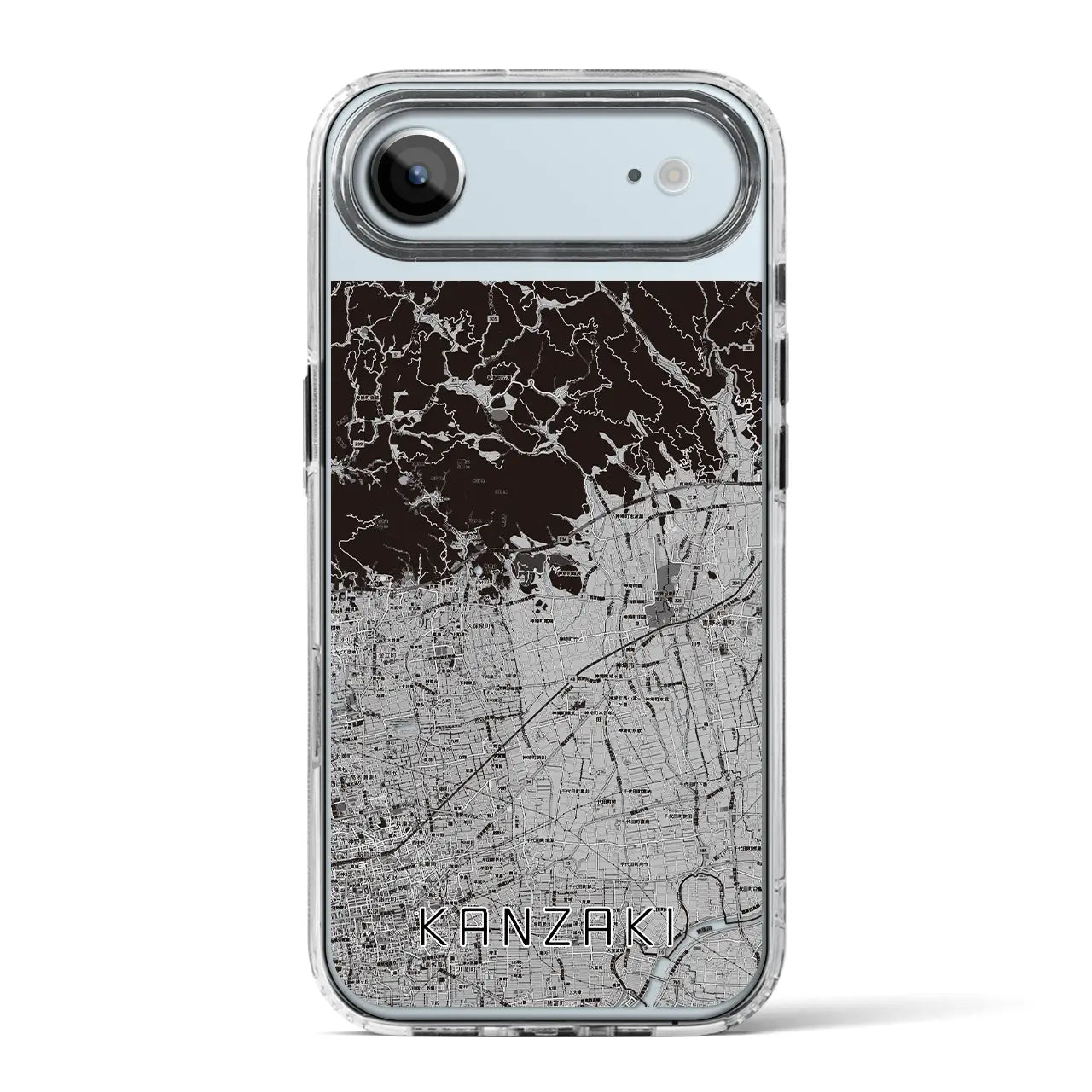 【神埼(佐賀県)】地図柄iPhoneケース(MagSafeタイプ)