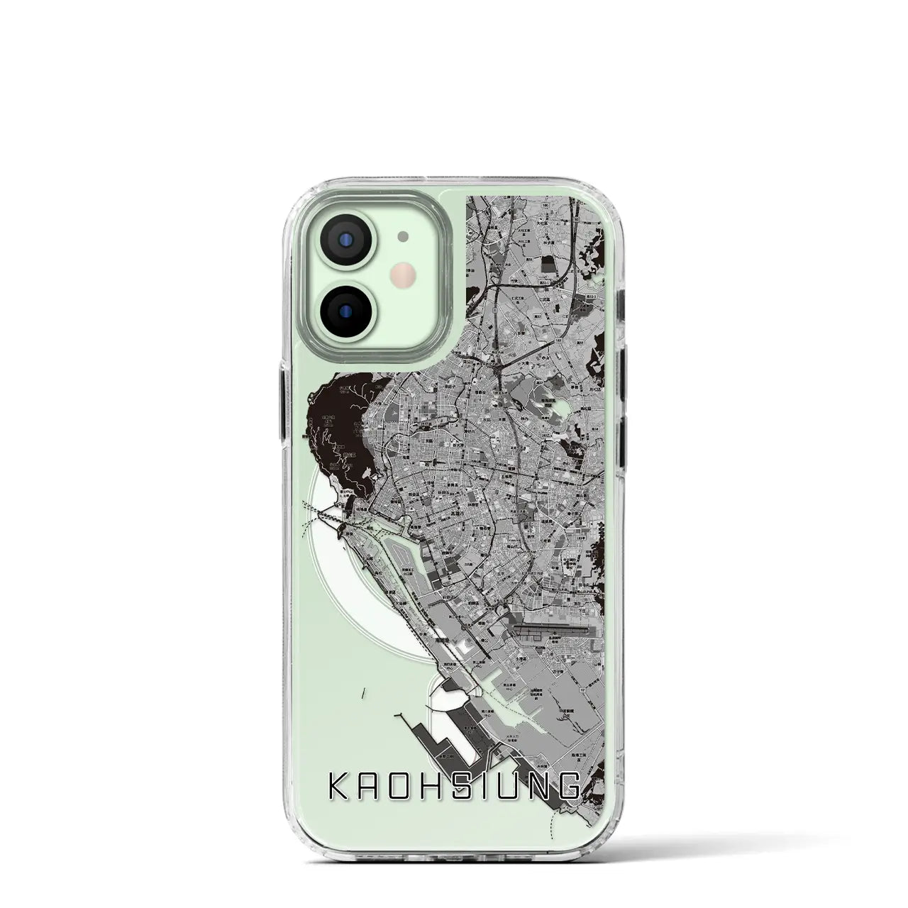 【高雄(台湾)】地図柄iPhoneケース(MagSafeタイプ)