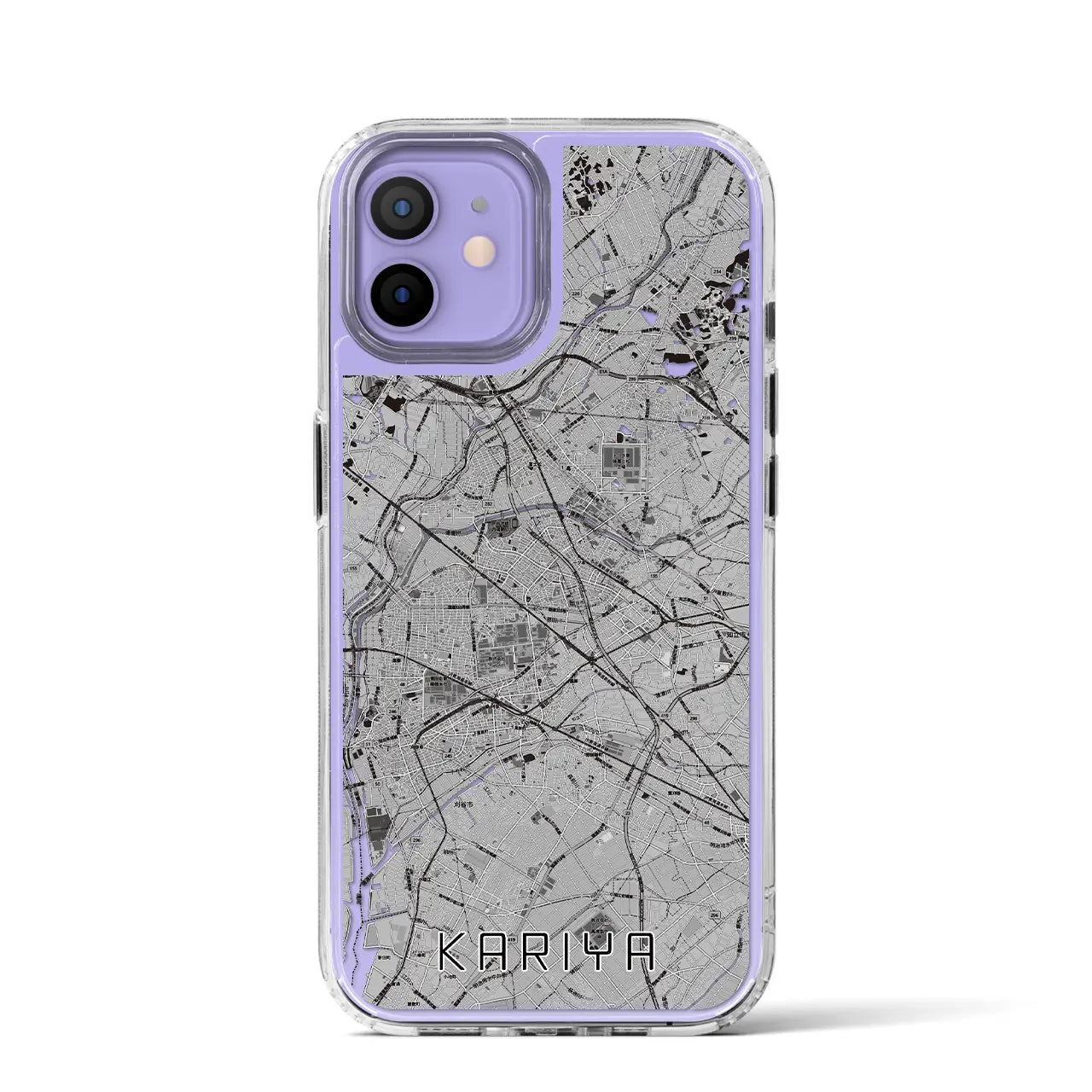 【刈谷(愛知県)】地図柄iPhoneケース(MagSafeタイプ)