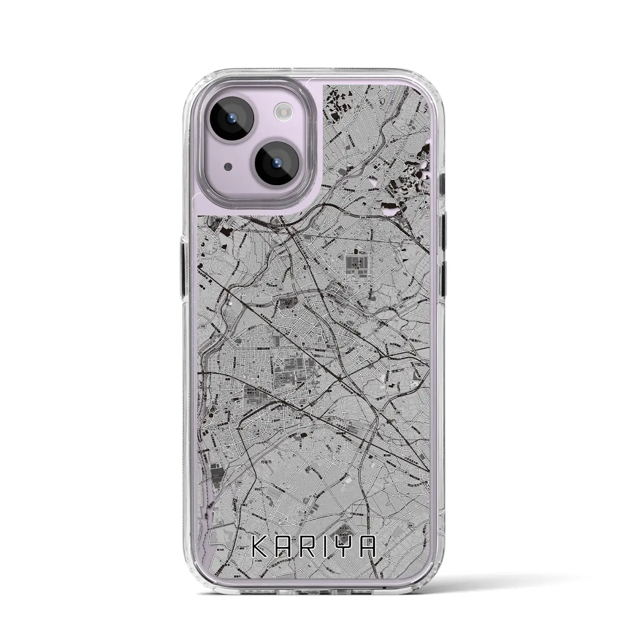 【刈谷(愛知県)】地図柄iPhoneケース(MagSafeタイプ)