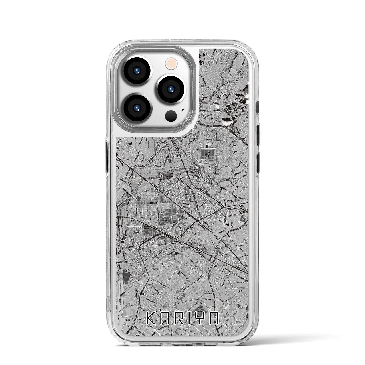 【刈谷(愛知県)】地図柄iPhoneケース(MagSafeタイプ)