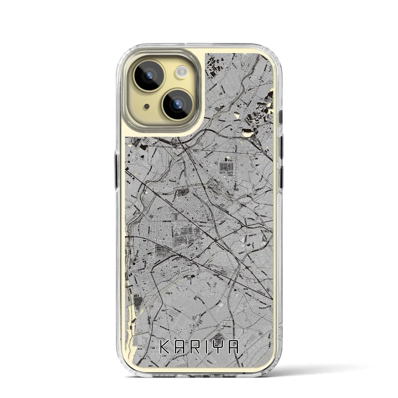 【刈谷(愛知県)】地図柄iPhoneケース(MagSafeタイプ)