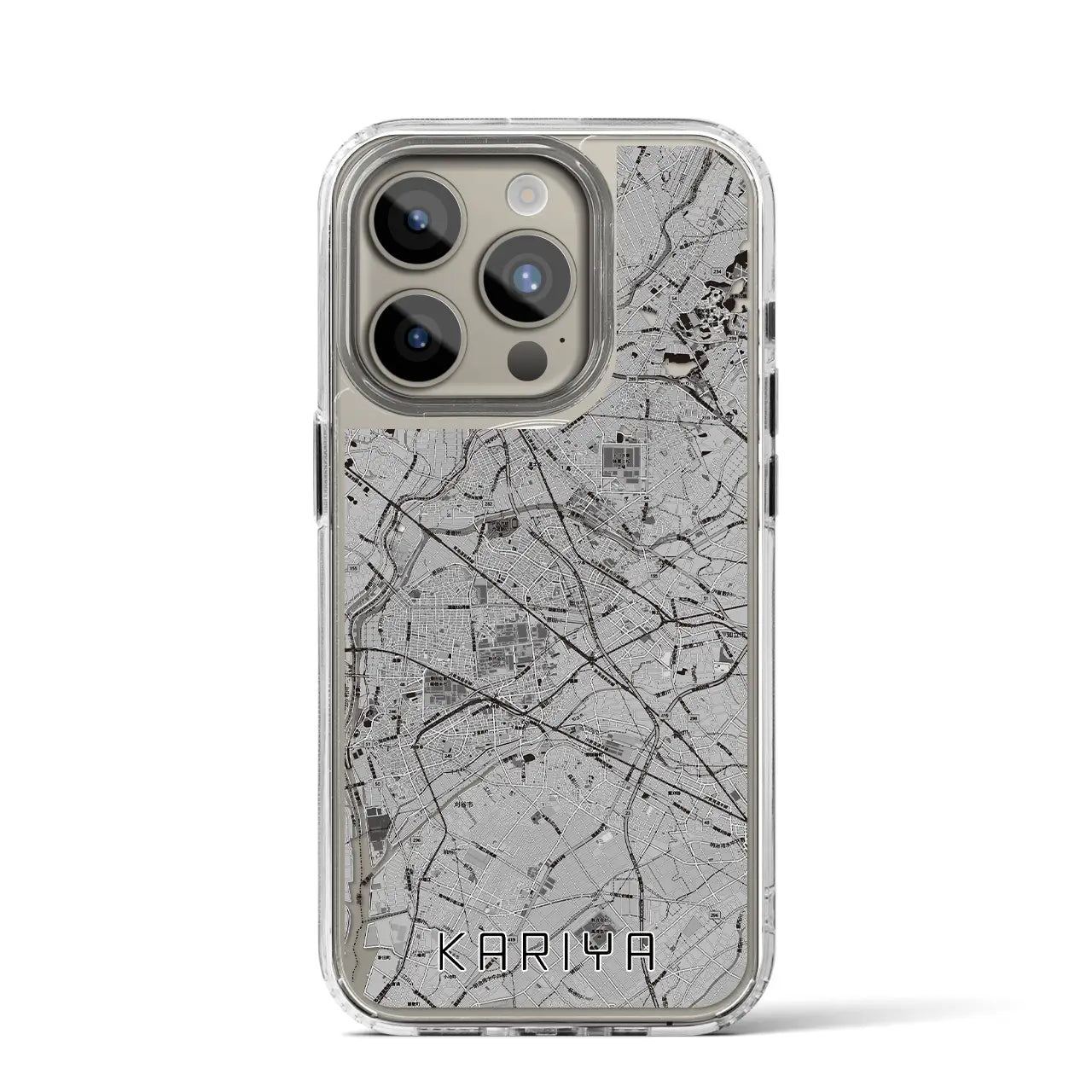 【刈谷(愛知県)】地図柄iPhoneケース(MagSafeタイプ)