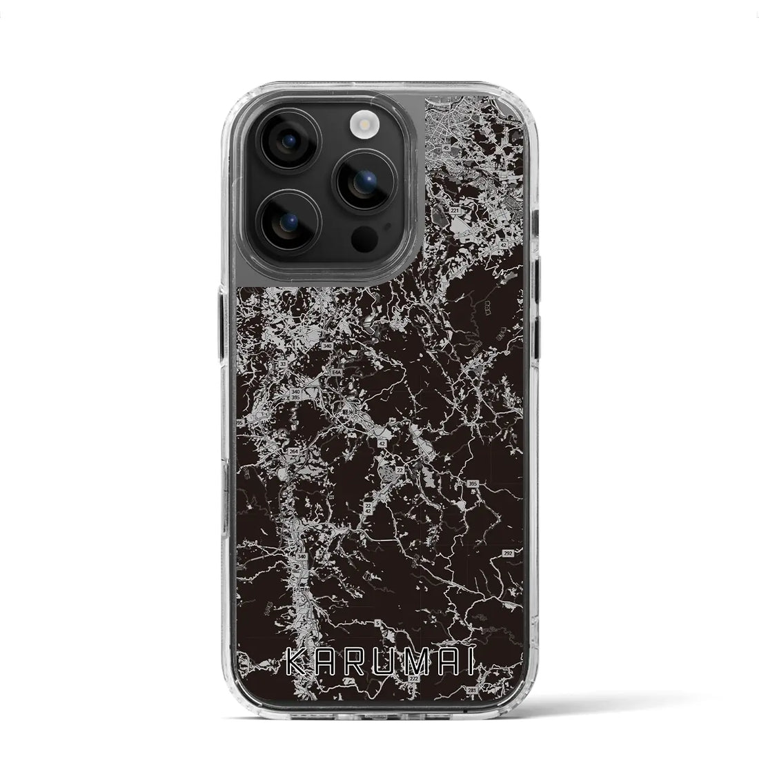 【軽米(岩手県)】地図柄iPhoneケース(MagSafeタイプ)