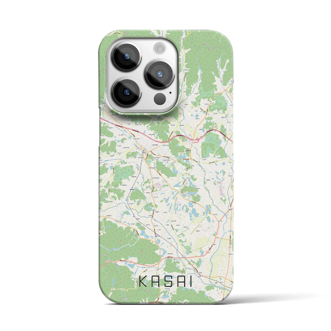 【加西(兵庫県)】地図柄iPhoneケース(バックカバータイプ)