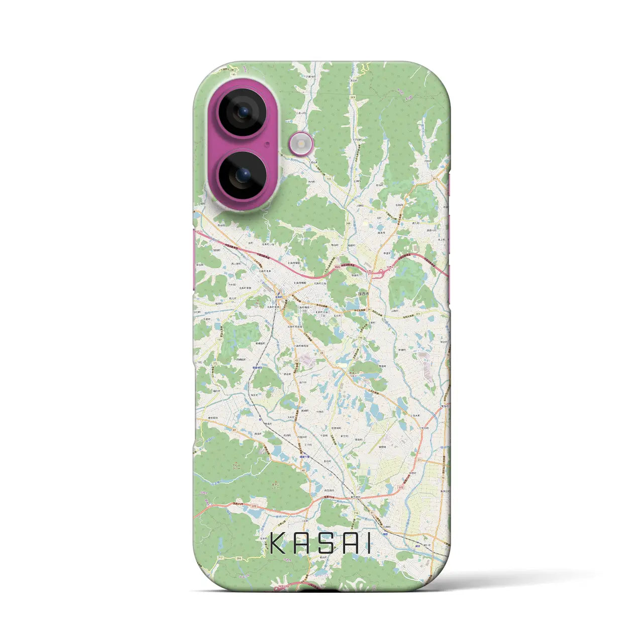 【加西(兵庫県)】地図柄iPhoneケース(バックカバータイプ)
