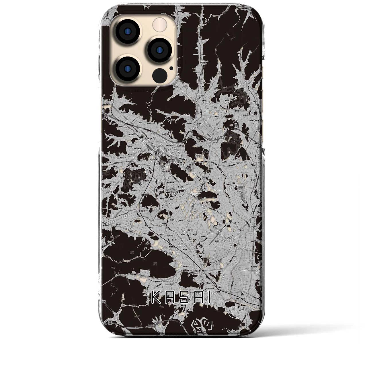 【加西(兵庫県)】地図柄iPhoneケース(クリアタイプ)