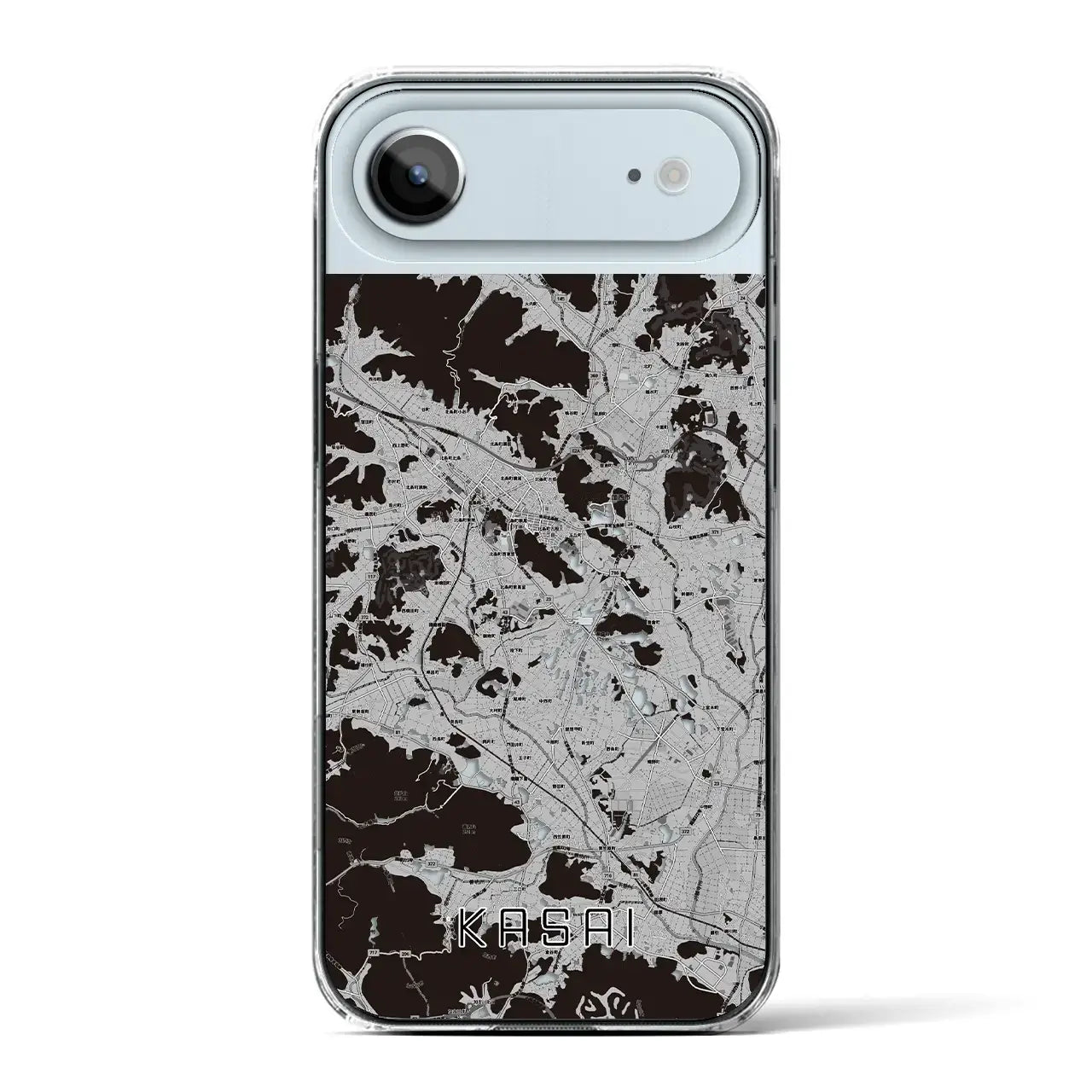 【加西(兵庫県)】地図柄iPhoneケース(クリアタイプ)