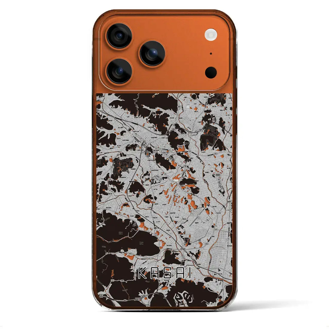 【加西(兵庫県)】地図柄iPhoneケース(クリアタイプ)